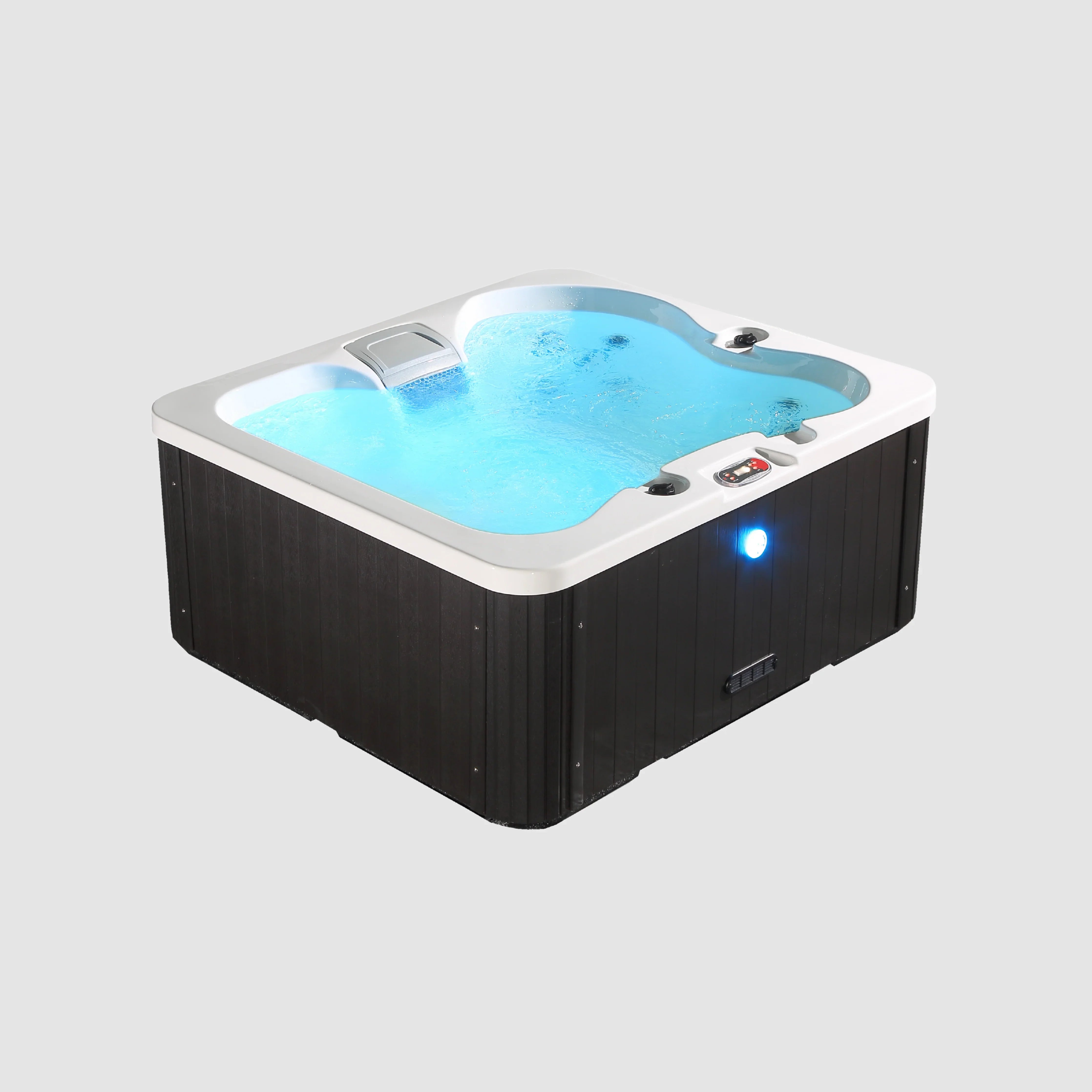 Canadian Spa Manitoba 4-Person 15-Jet Portable Hot Tub Canadian Spa Hot Tub MiraModo Home