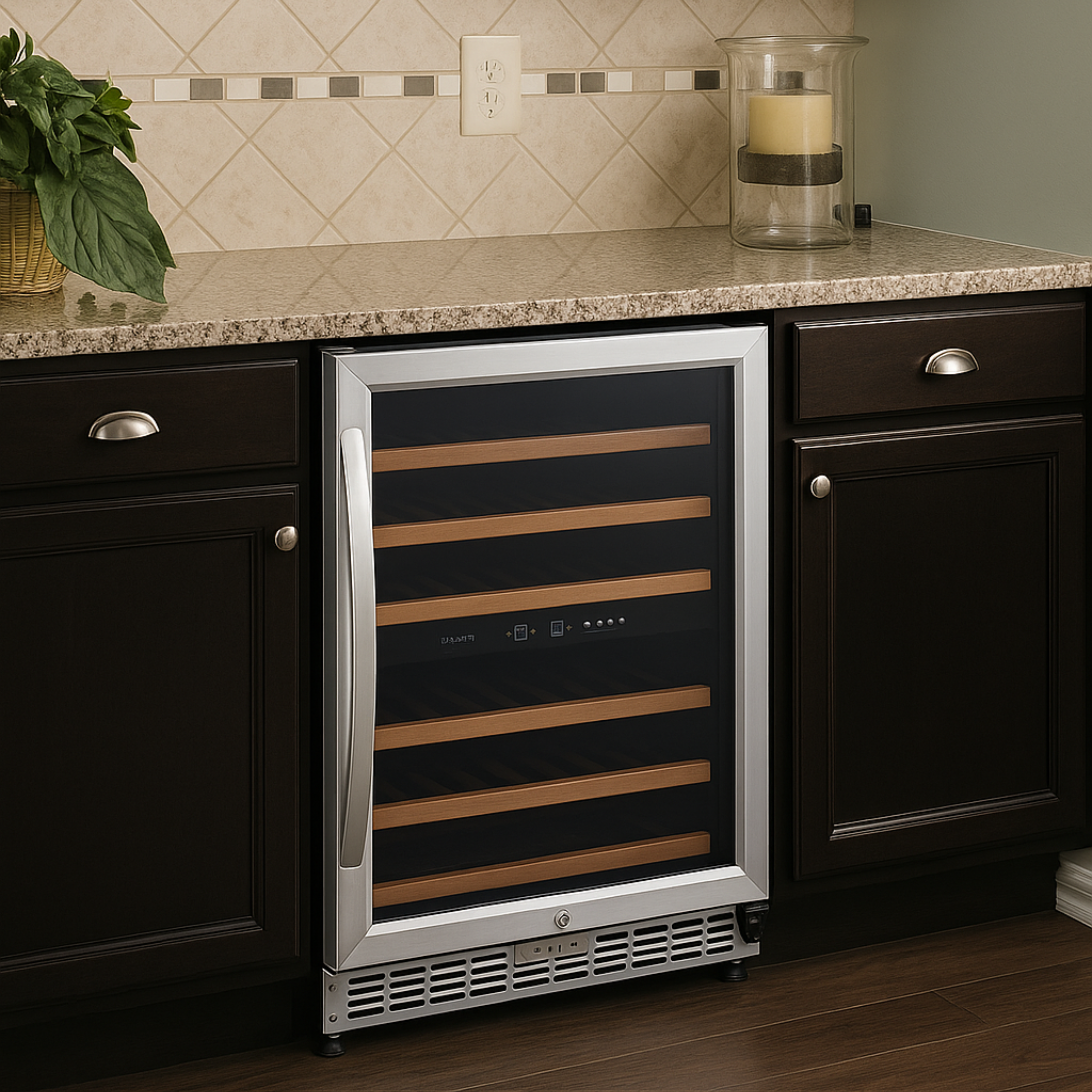 Eurodib Dual Zone Wine Cabinet USF54D