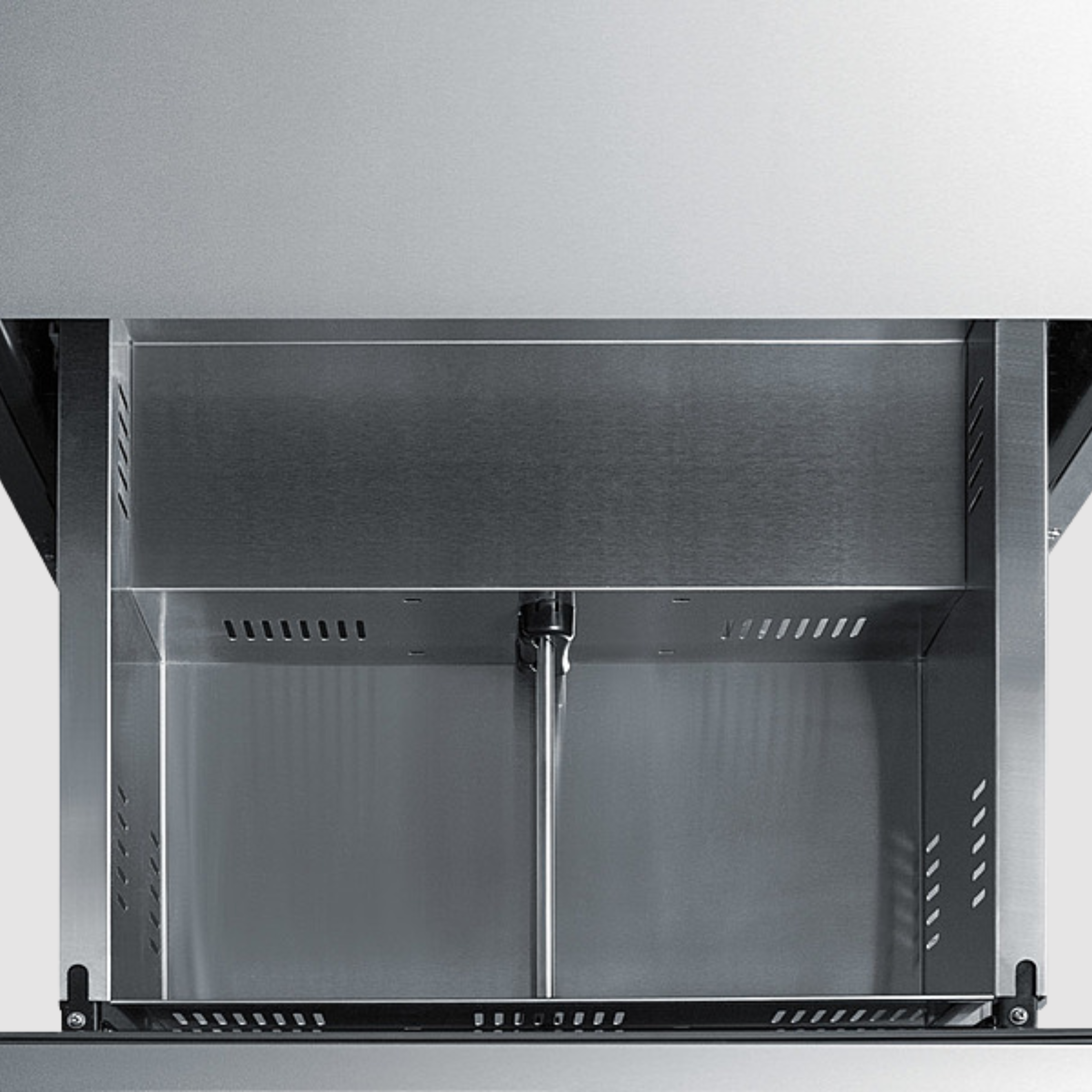 Summit 15" and 24" Wide 2-Drawer All-Refrigerator, ADA Compliant (Panels Not Included) ADRD24PNR ADRD15PNR