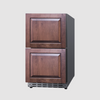 Summit 18" Wide 2-Drawer All-Refrigerator, ADA Compliant (Panels Not Included) ADRD18PNR