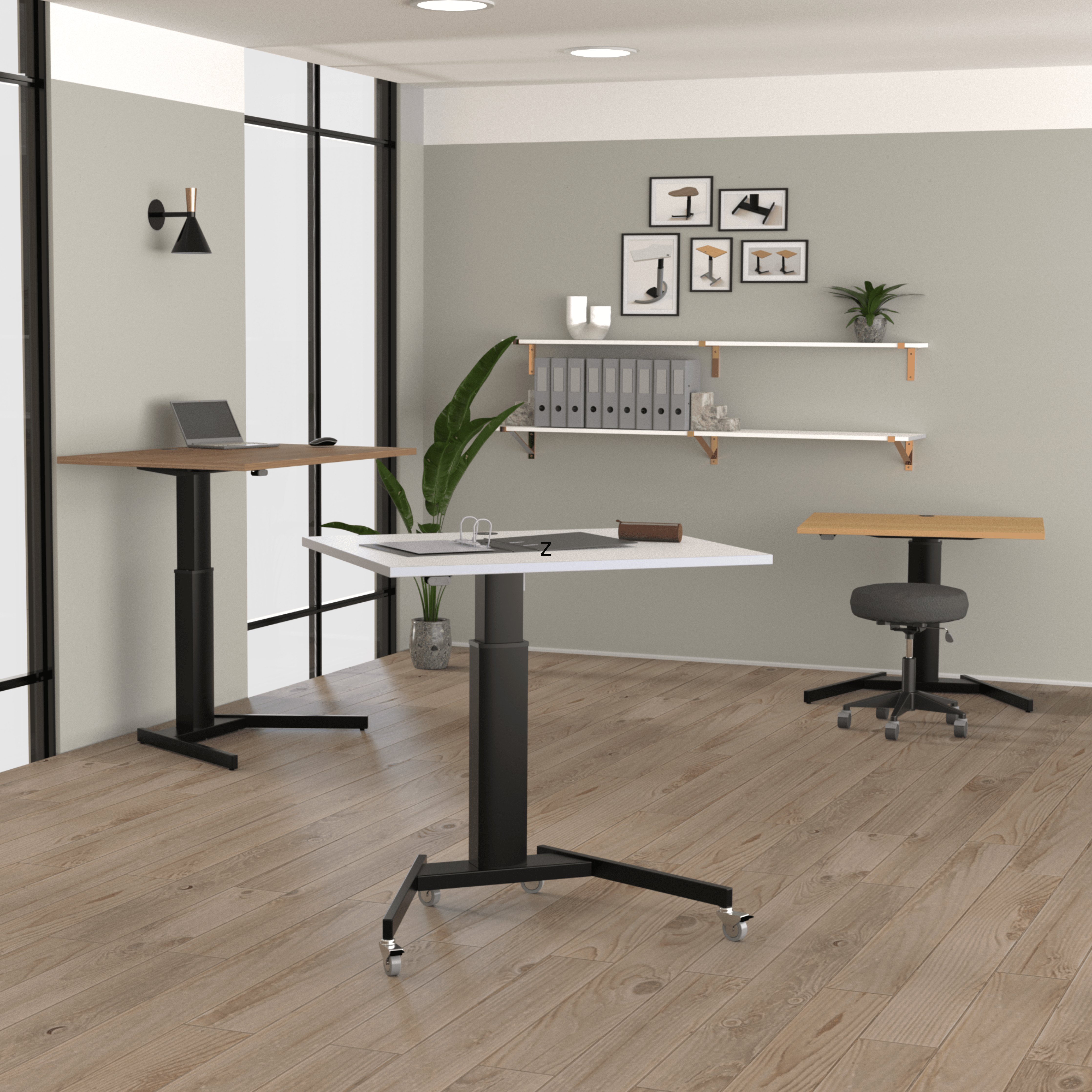 ConSet Electric Adjustable Desk Type 501-19