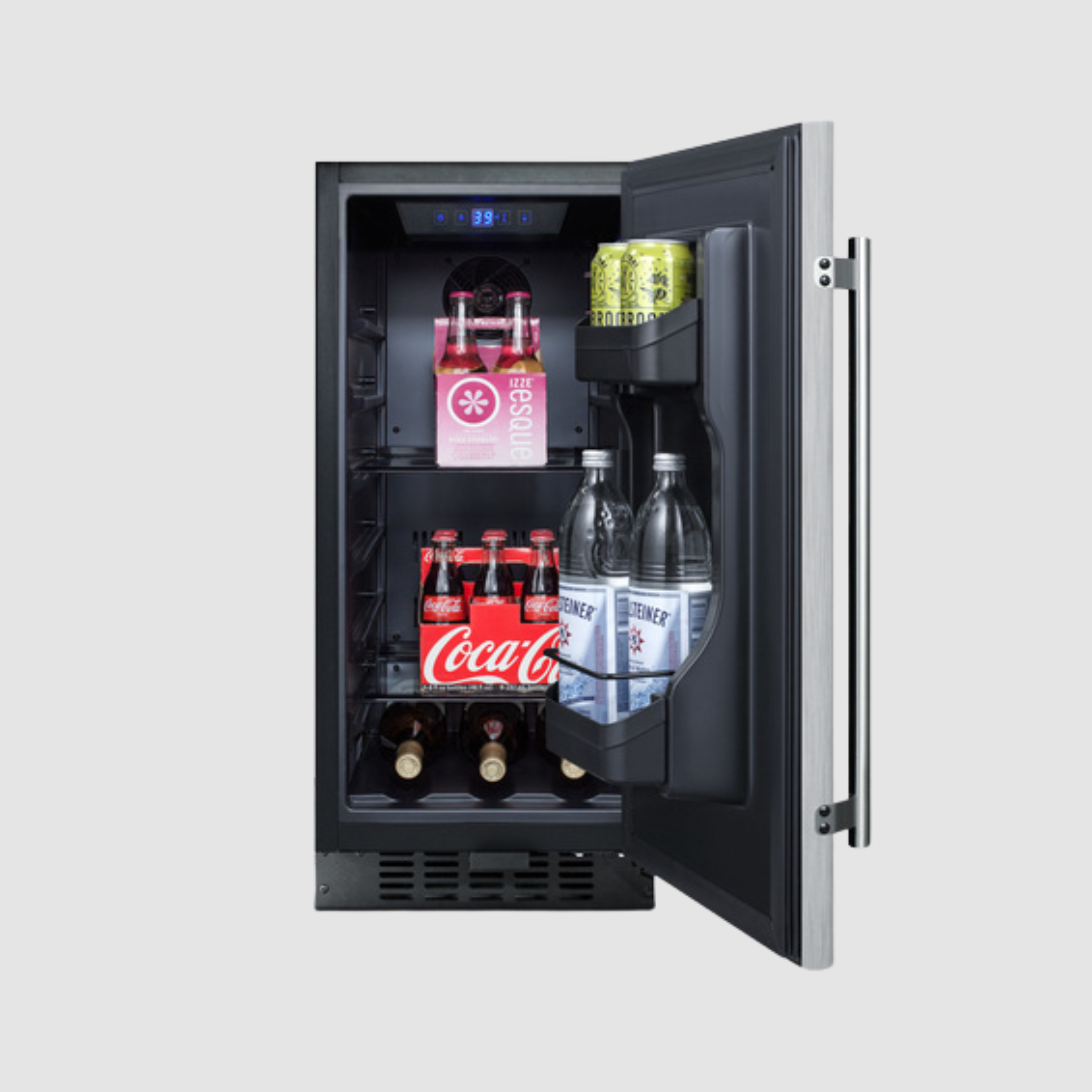Summit 15" Wide Built-In All-Refrigerator, ADA Compliant ALR15BSS