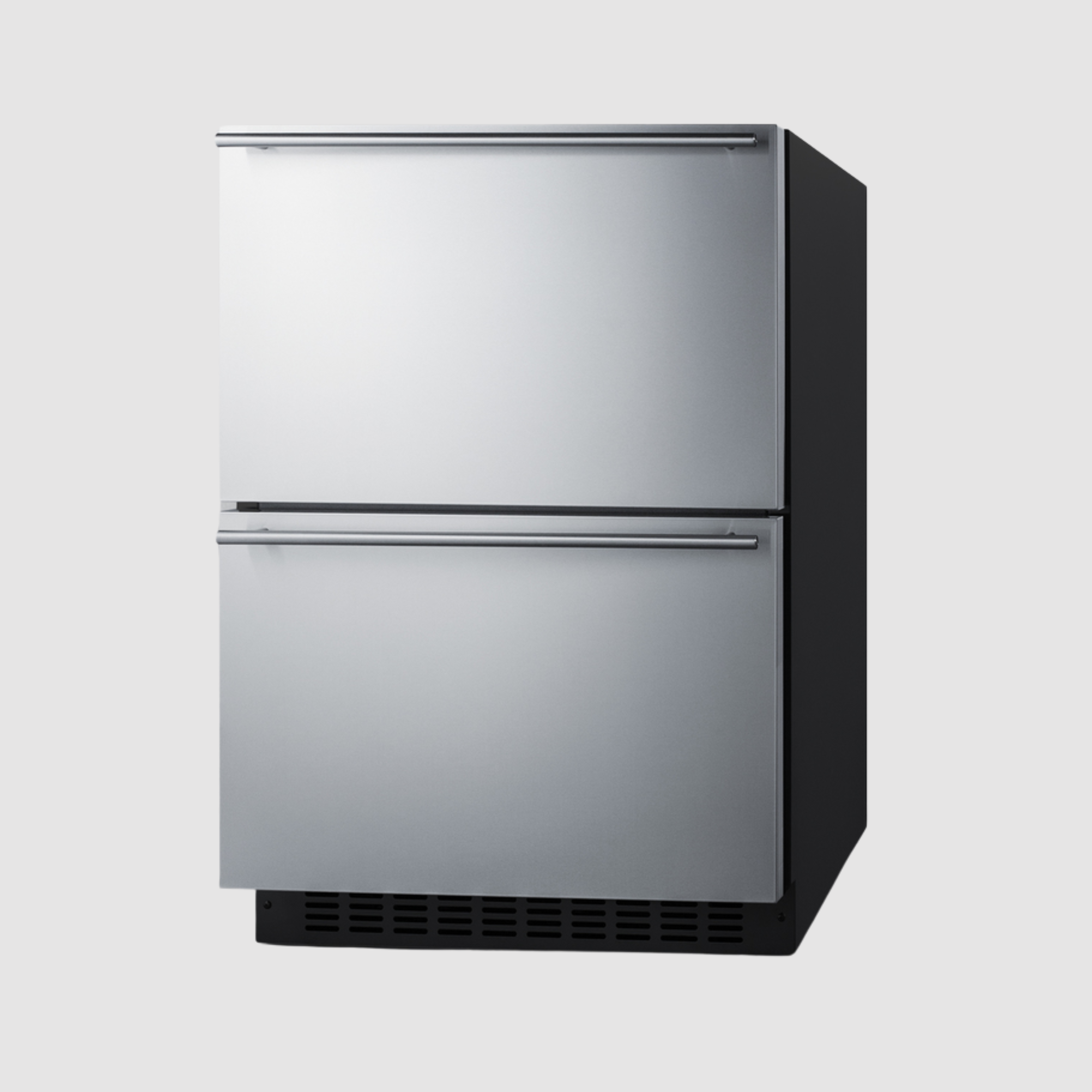Summit 15" and 24" Wide 2-Drawer All-Refrigerator, ADA Compliant (Panels Not Included) ADRD24PNR ADRD15PNR