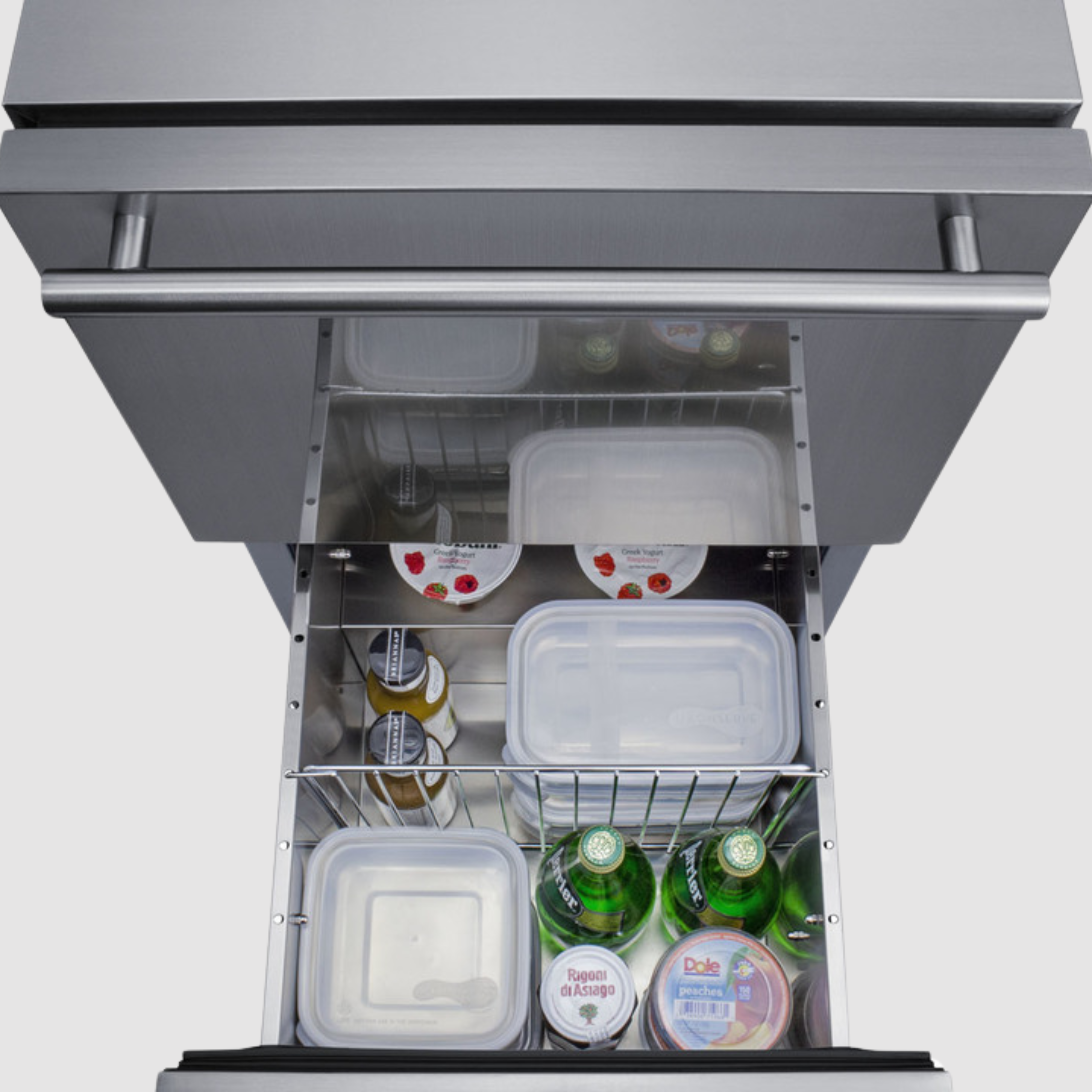 Summit 18" Wide 2-Drawer All-Refrigerator, ADA Compliant (Panels Not Included) ADRD18PNR