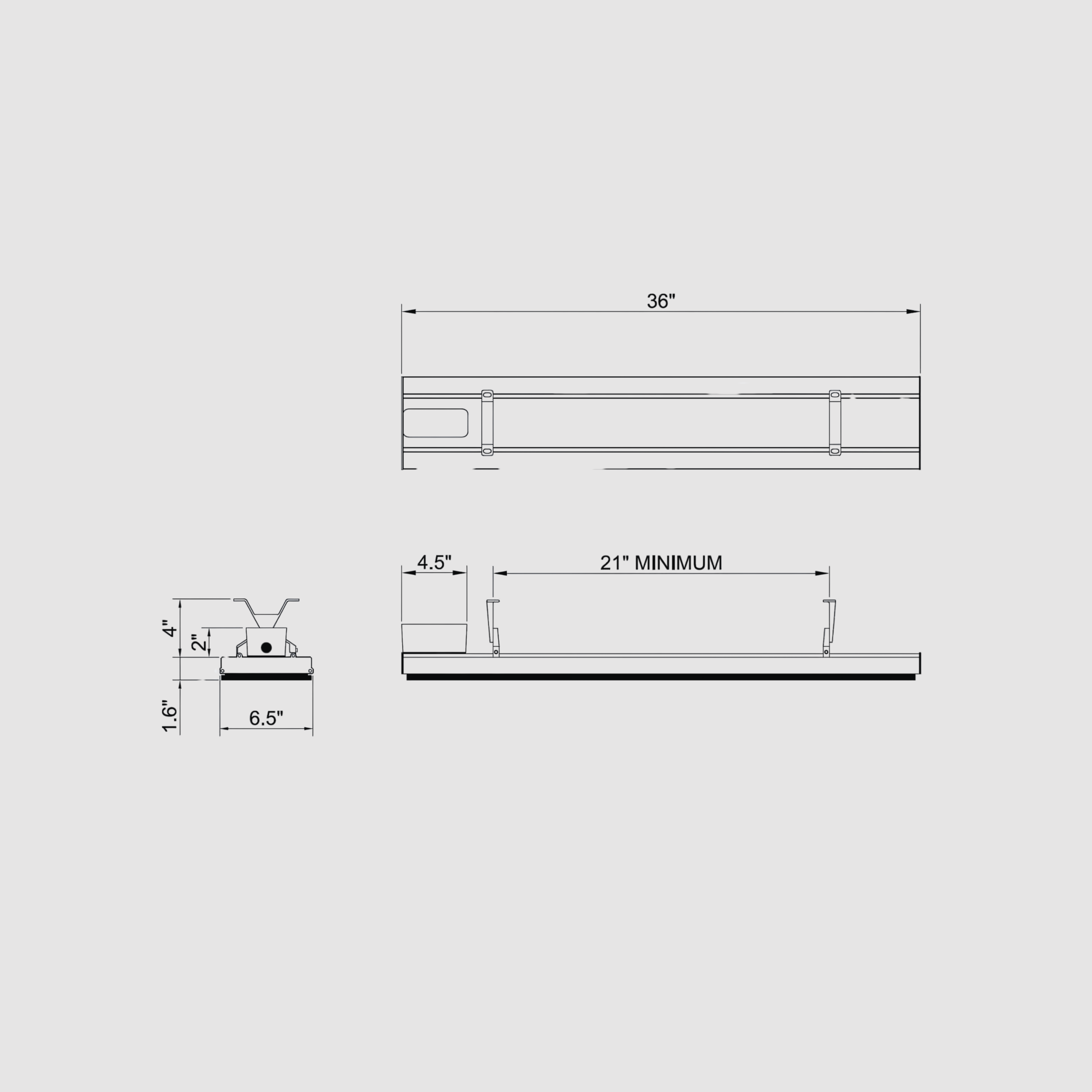 Heatstrip Mini 1500 Watt 120 Volt