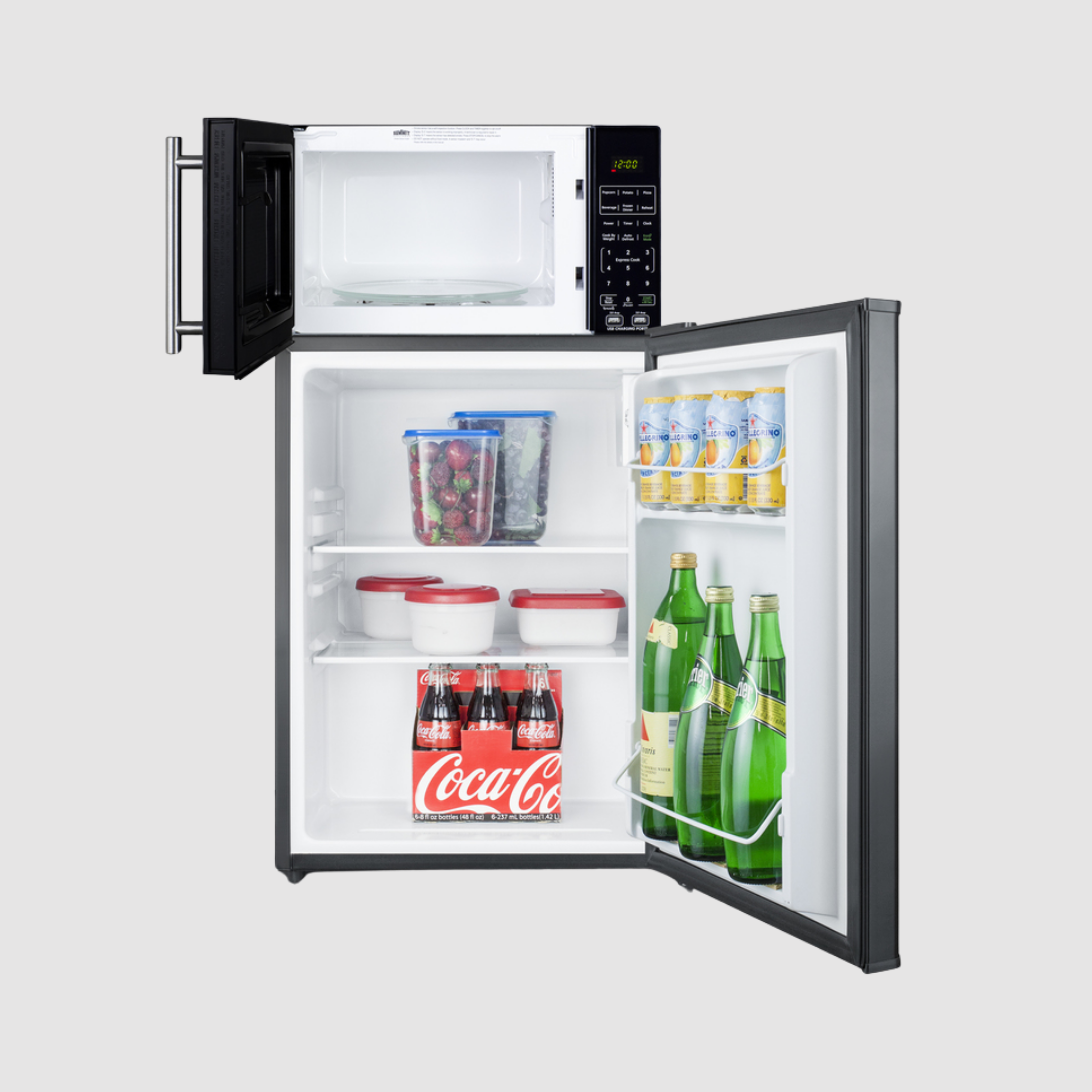 Summit Microwave/Refrigerator Combination with Allocator MRF29KA