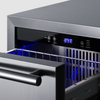 Summit 18" Wide 2-Drawer All-Refrigerator, ADA Compliant (Panels Not Included) ADRD18PNR