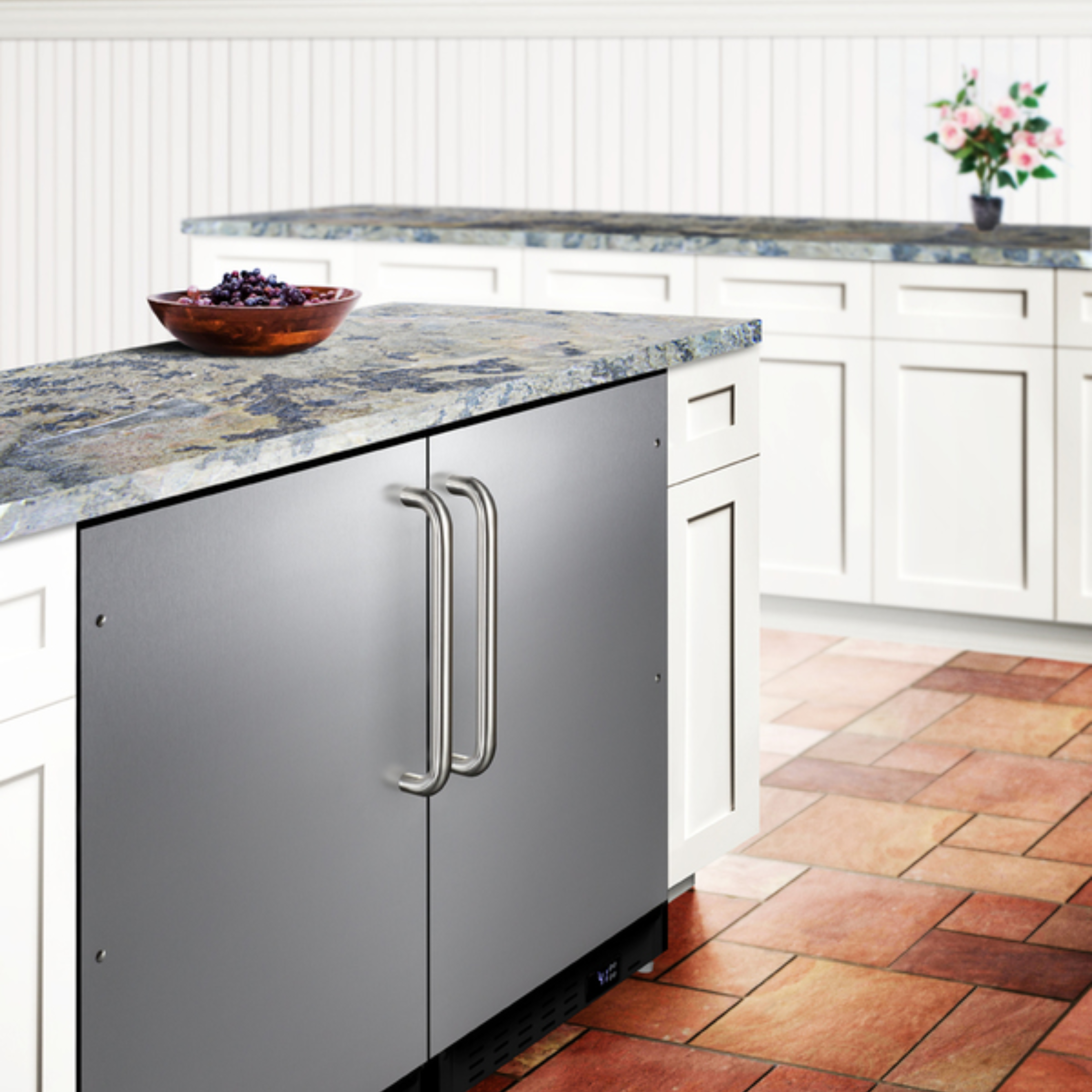 Summit 20" Wide Built-In All-Freezer, ADA Compliant ALFZ37BCSS