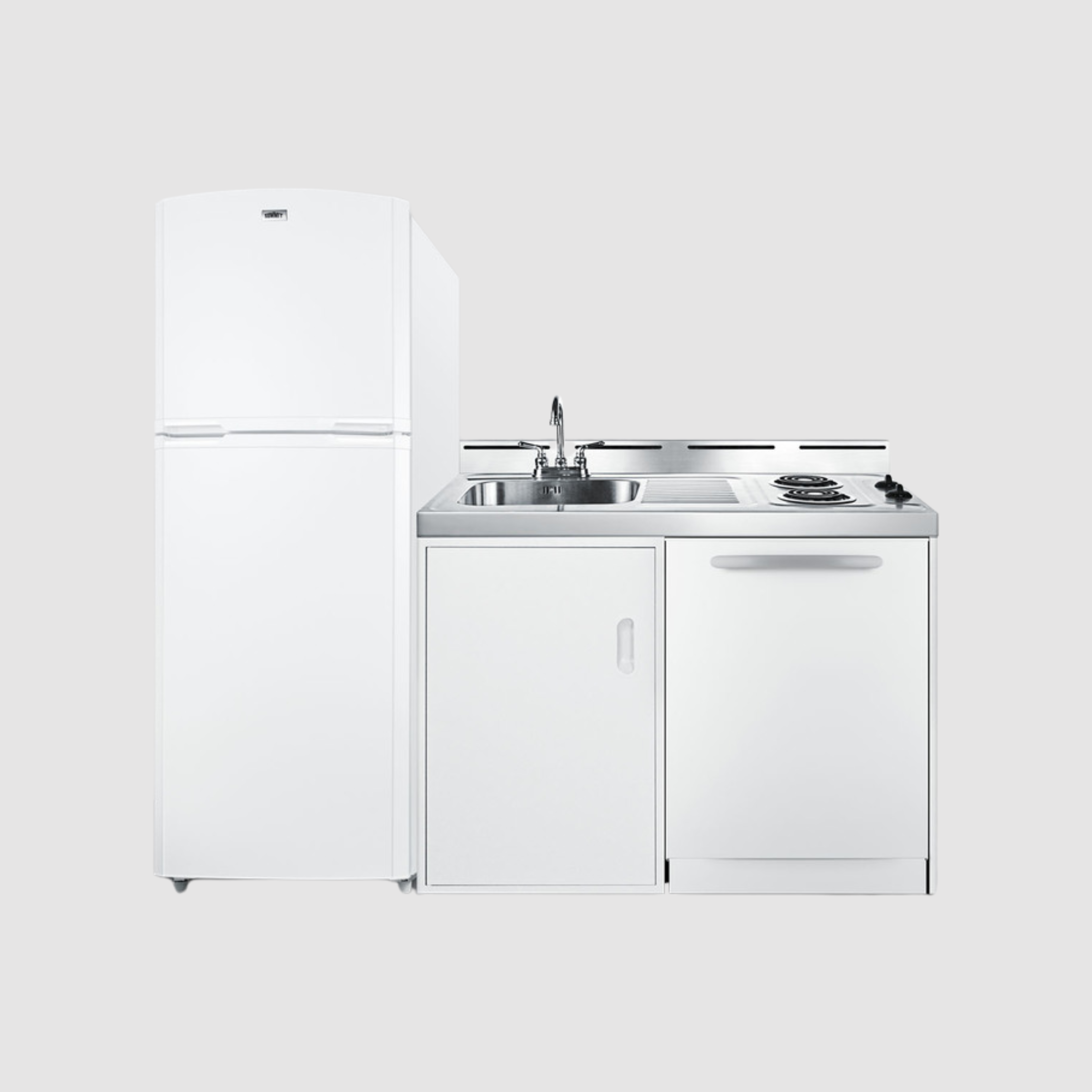 Summit 71" Wide All-In-One Kitchenette with Dishwasher ACKDW72