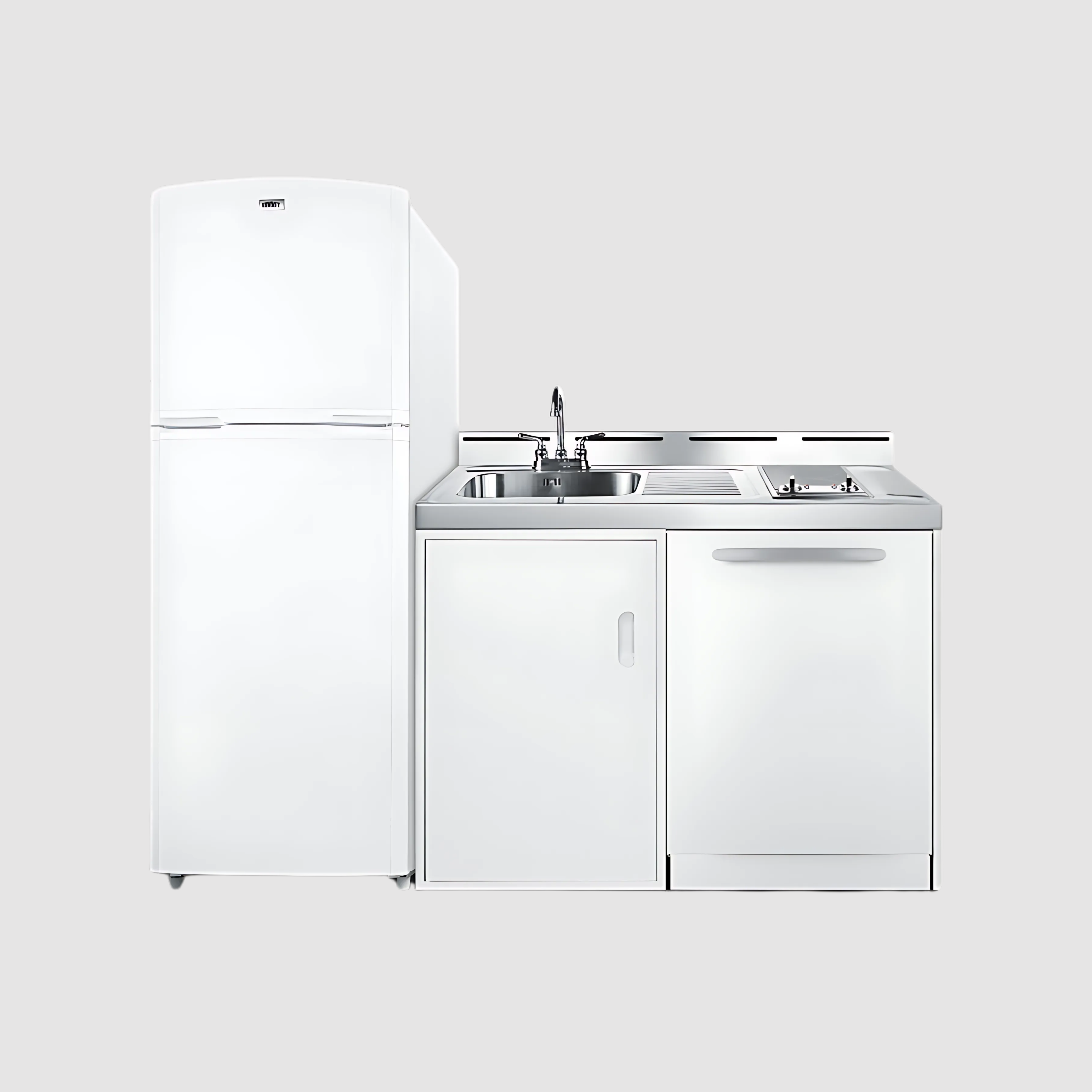 Summit 71" Wide All-In-One Kitchenette with Dishwasher ACKDW72