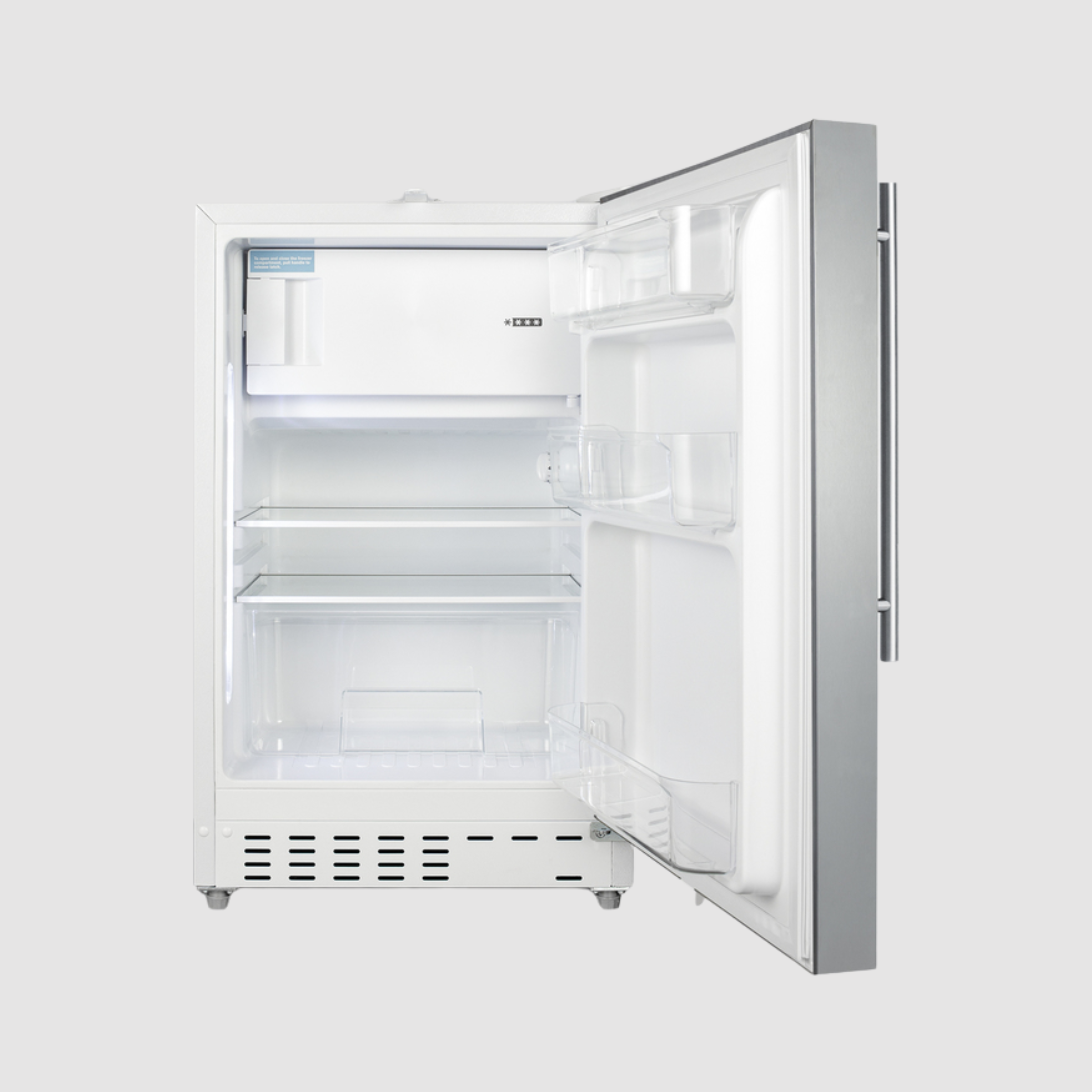 Summit 21" Wide Built-in Refrigerator-Freezer, ADA Compliant ALRF49BCSSHV