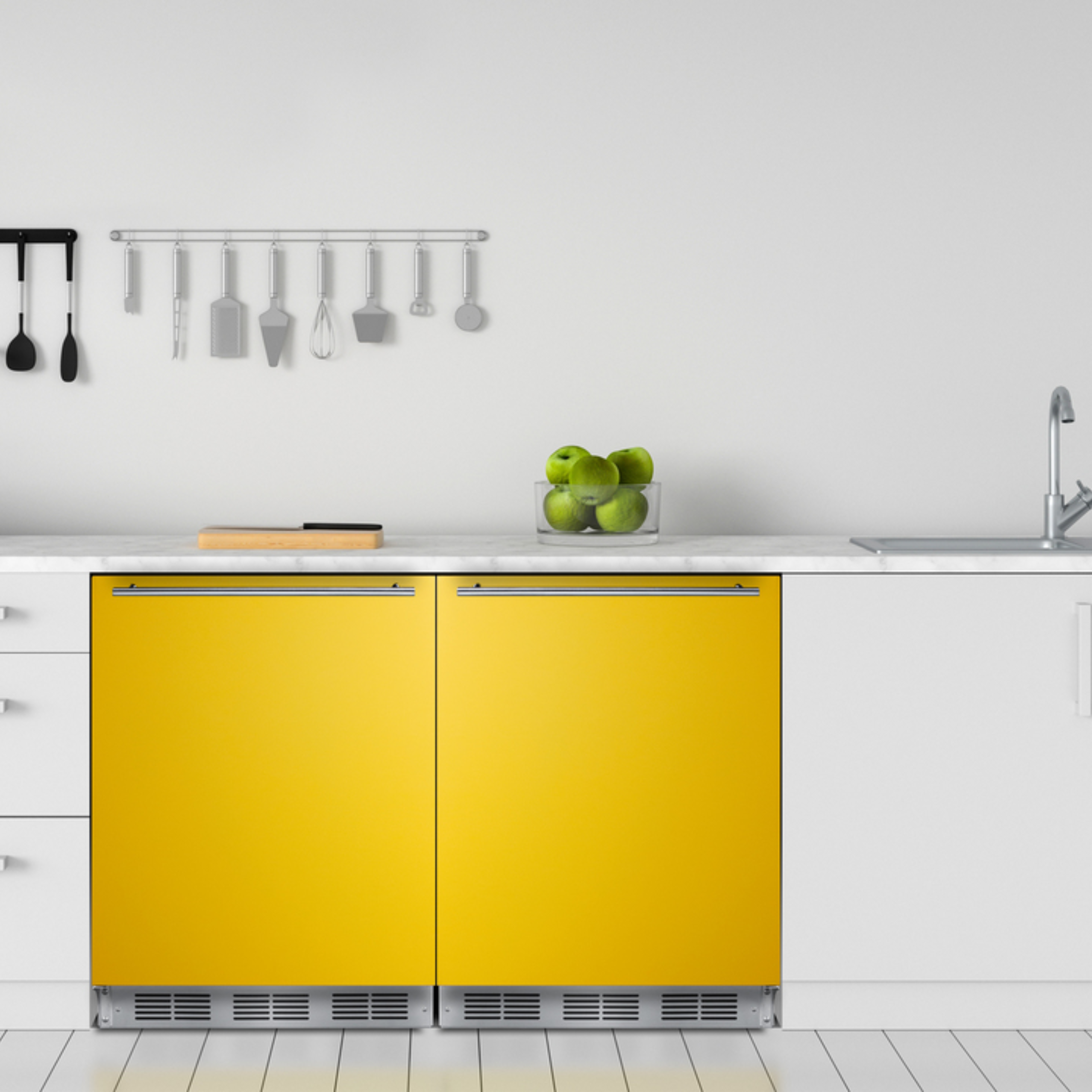 Summit 24" Wide All-Refrigerator, ADA Compliant BAR631BKYADA