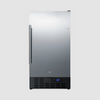 Summit 18" 8 lb. Drain-Free Icemaker, ADA Compliant (Panel Not Included) BIM18IFADA