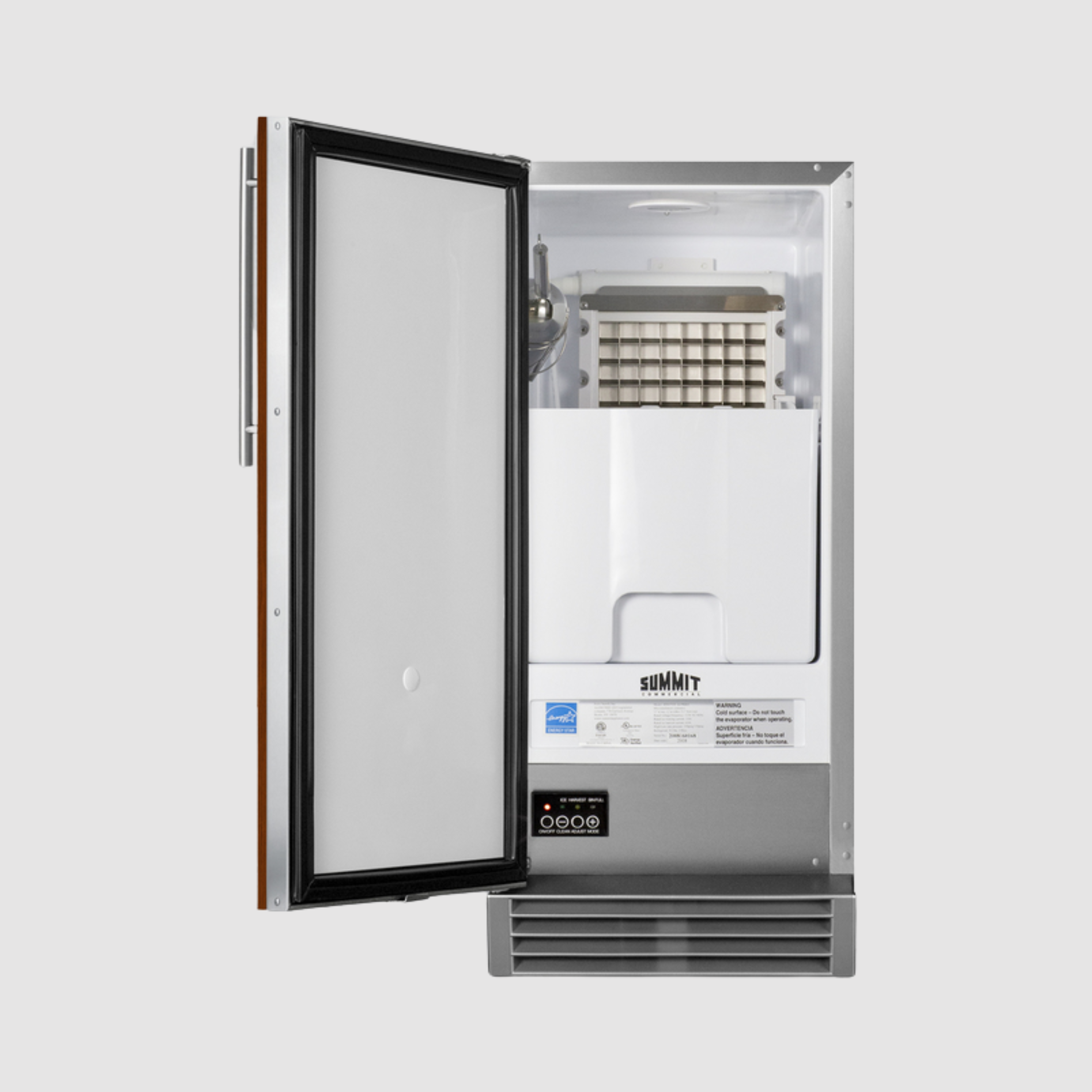 Summit Built-In 50 lb. Clear Icemaker, ADA Compliant (Panel Not Included) BIM44GCSSIFADA