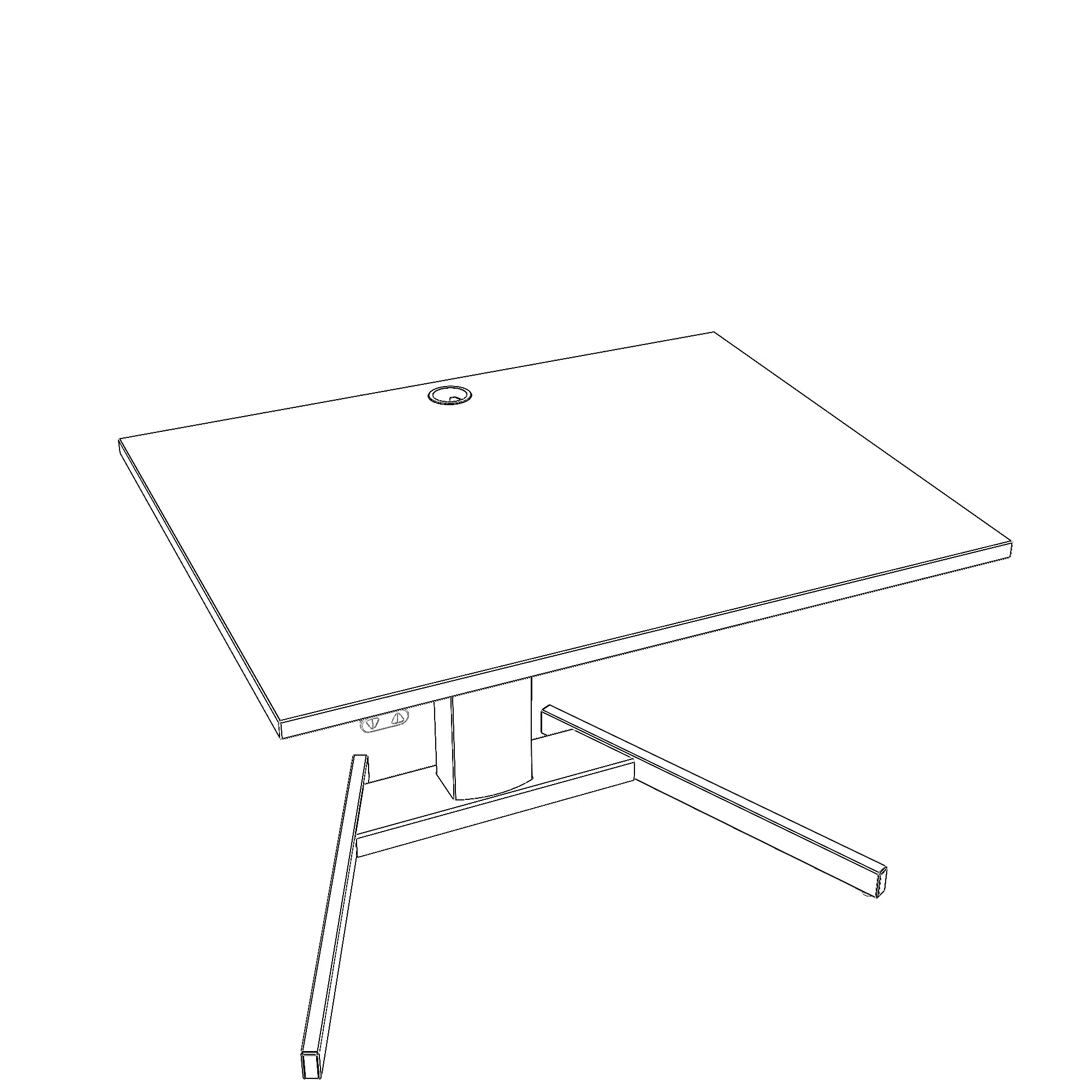 ConSet Electric Adjustable Desk Type 501-19
