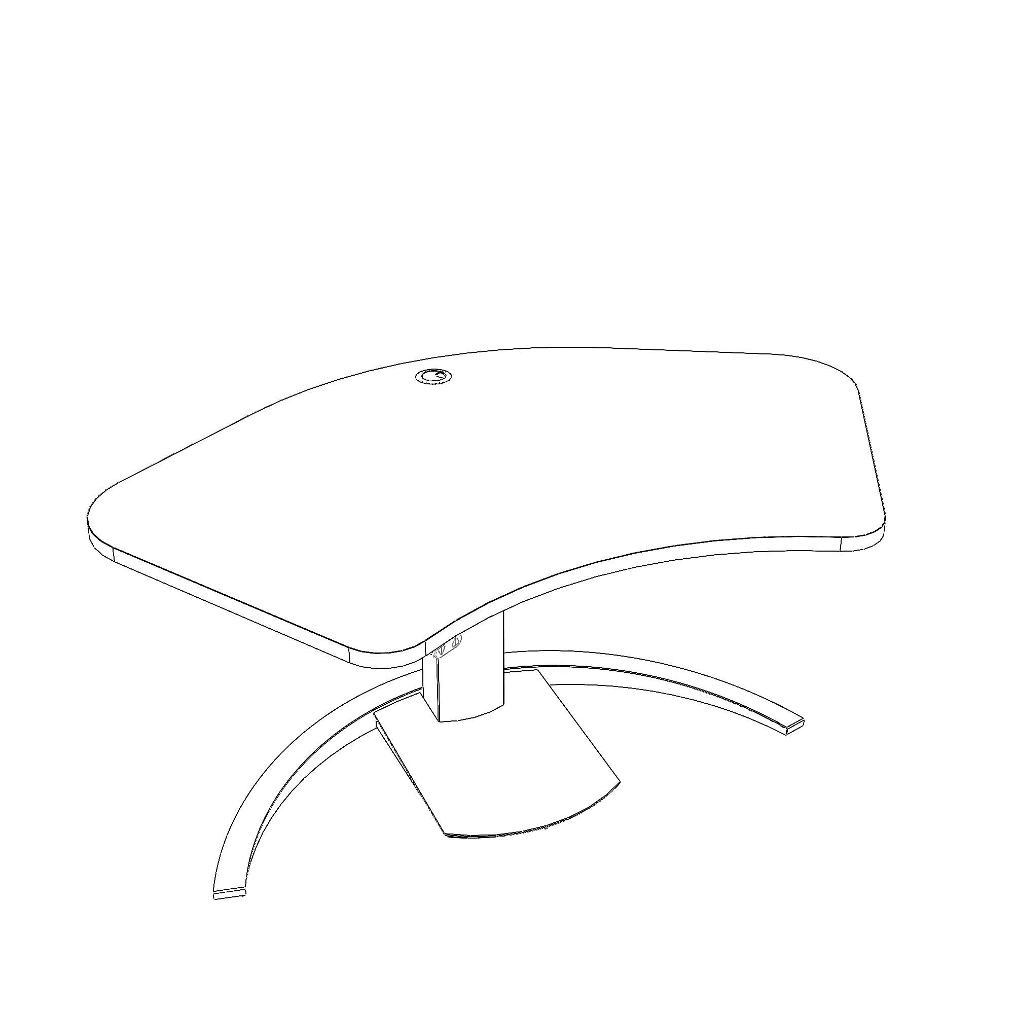 ConSet Electric Adjustable Desk Type 501-19