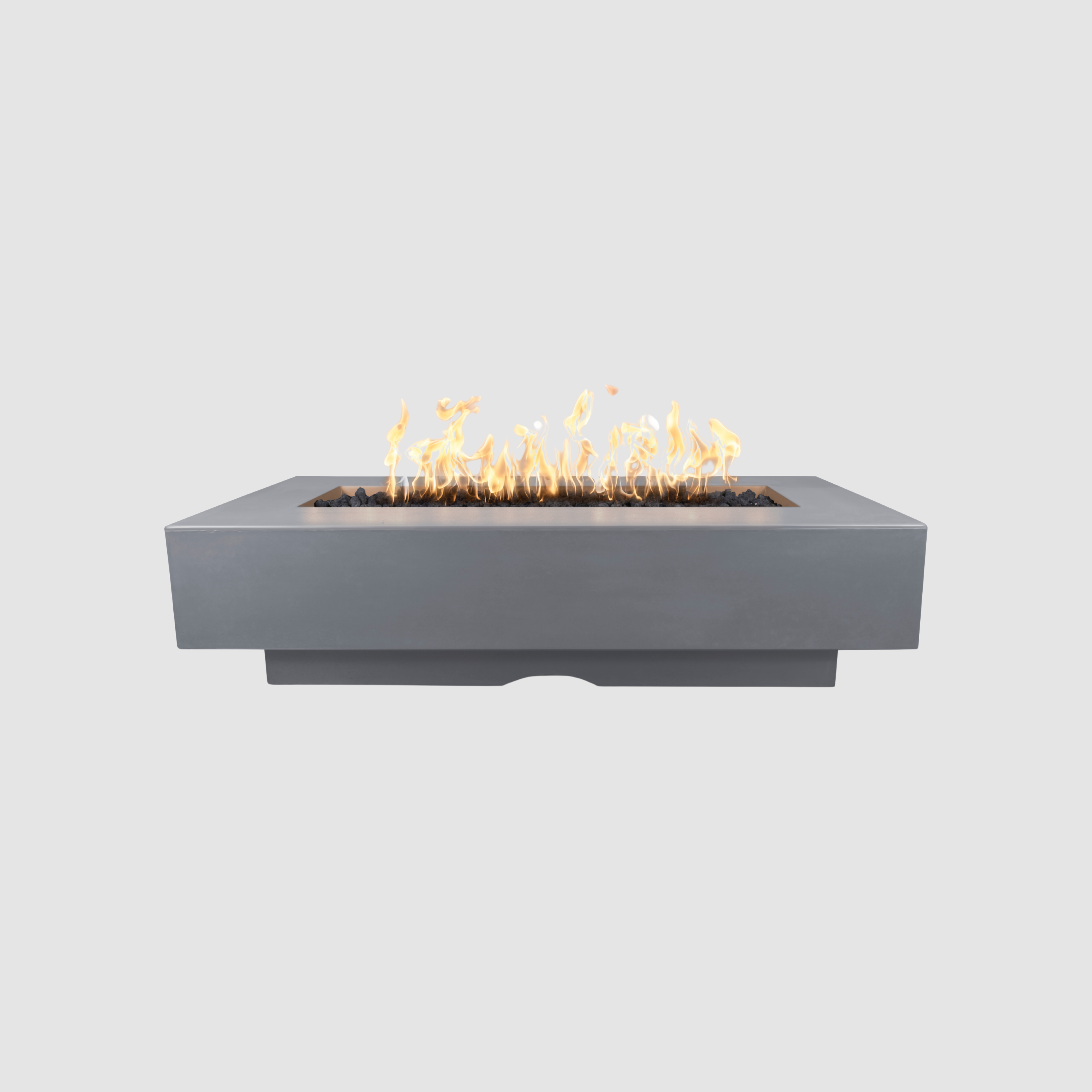 The Outdoor Plus Del Mar Fire Pit - 15″ Tall GFRC Concrete