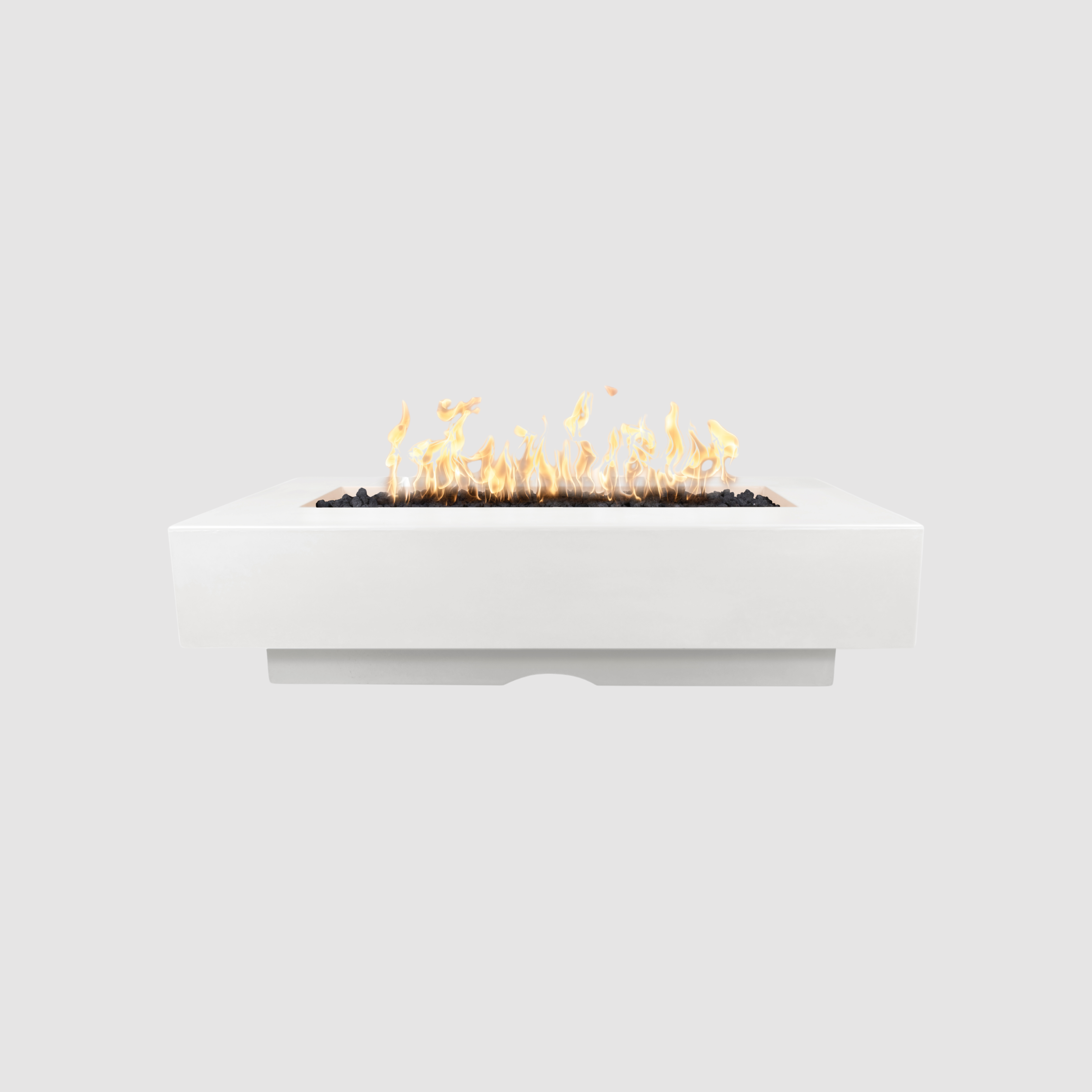 The Outdoor Plus Del Mar Fire Pit - 15″ Tall GFRC Concrete