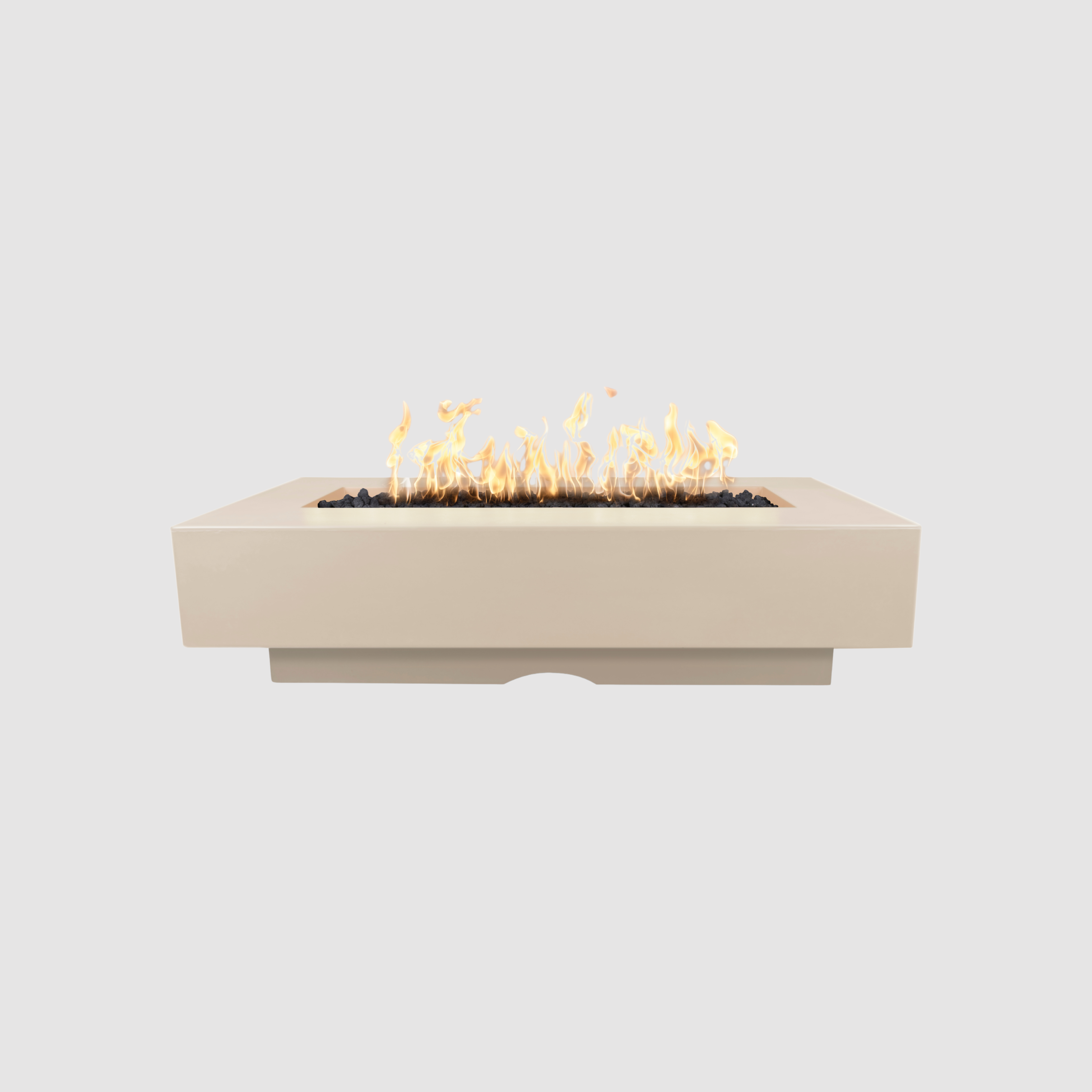 The Outdoor Plus Del Mar Fire Pit - 15″ Tall GFRC Concrete