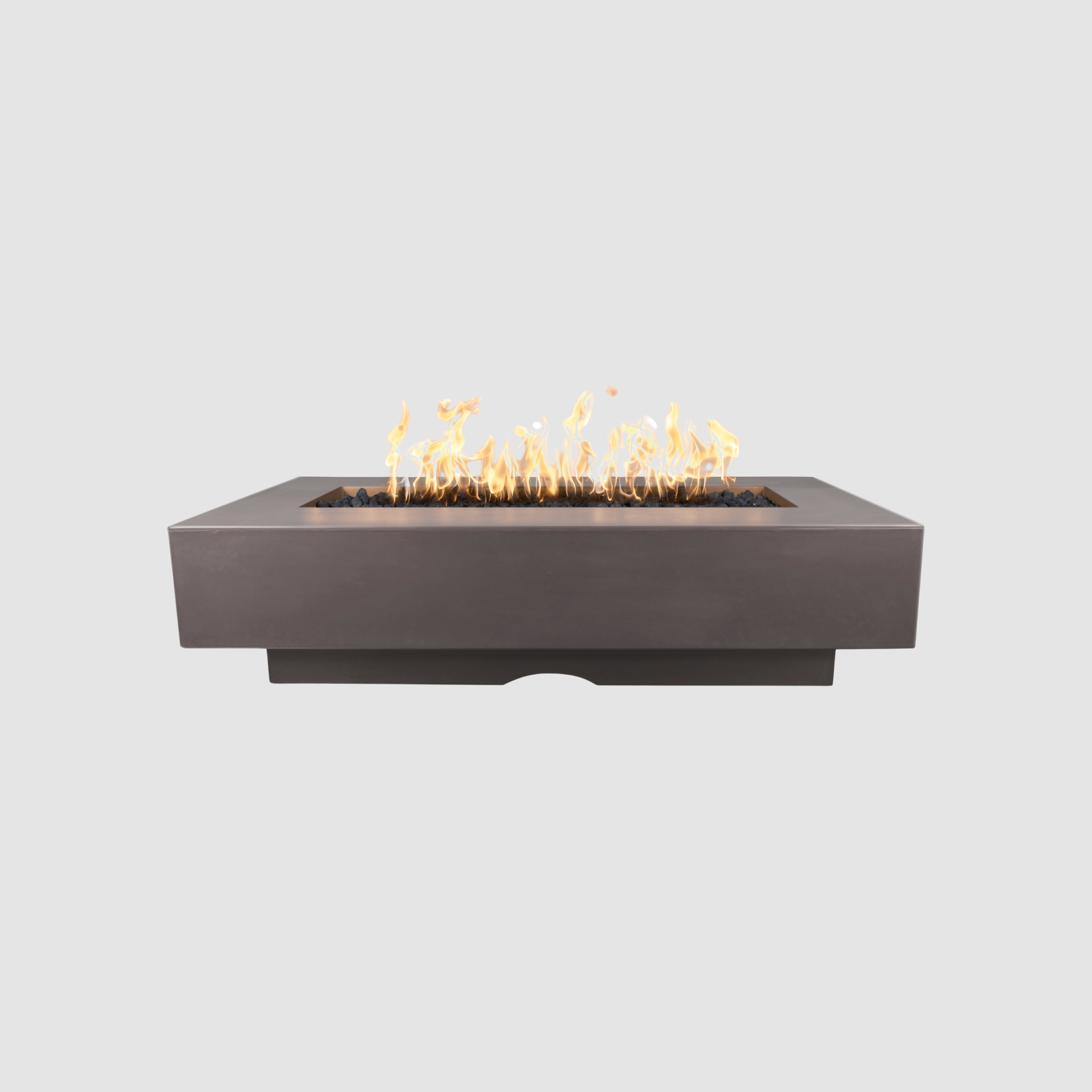 The Outdoor Plus Del Mar Fire Pit - 15″ Tall GFRC Concrete