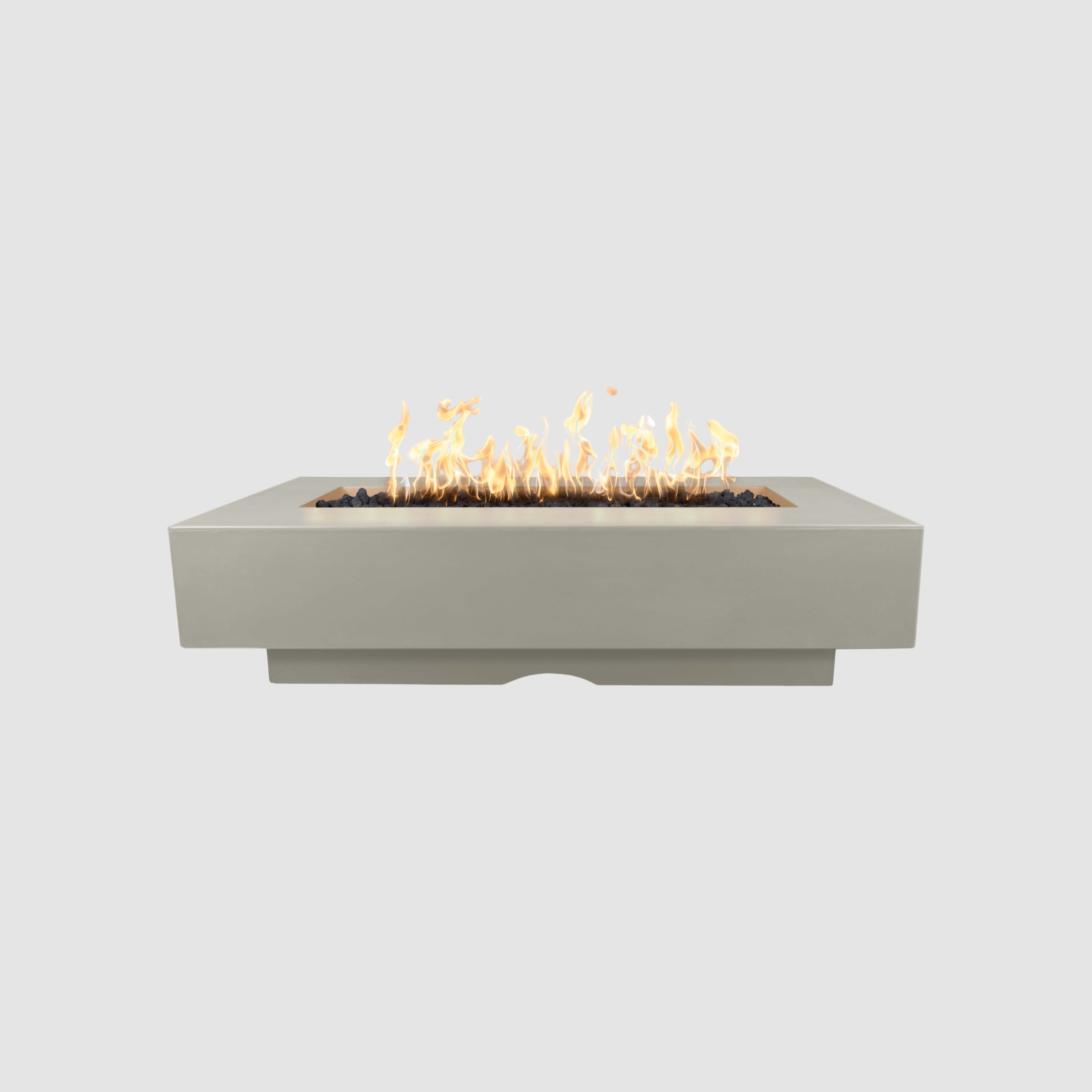 The Outdoor Plus Del Mar Fire Pit - 15″ Tall GFRC Concrete