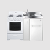 Summit 54" Wide All-in-One Kitchenette with Electric Coil Range ACK54COILW