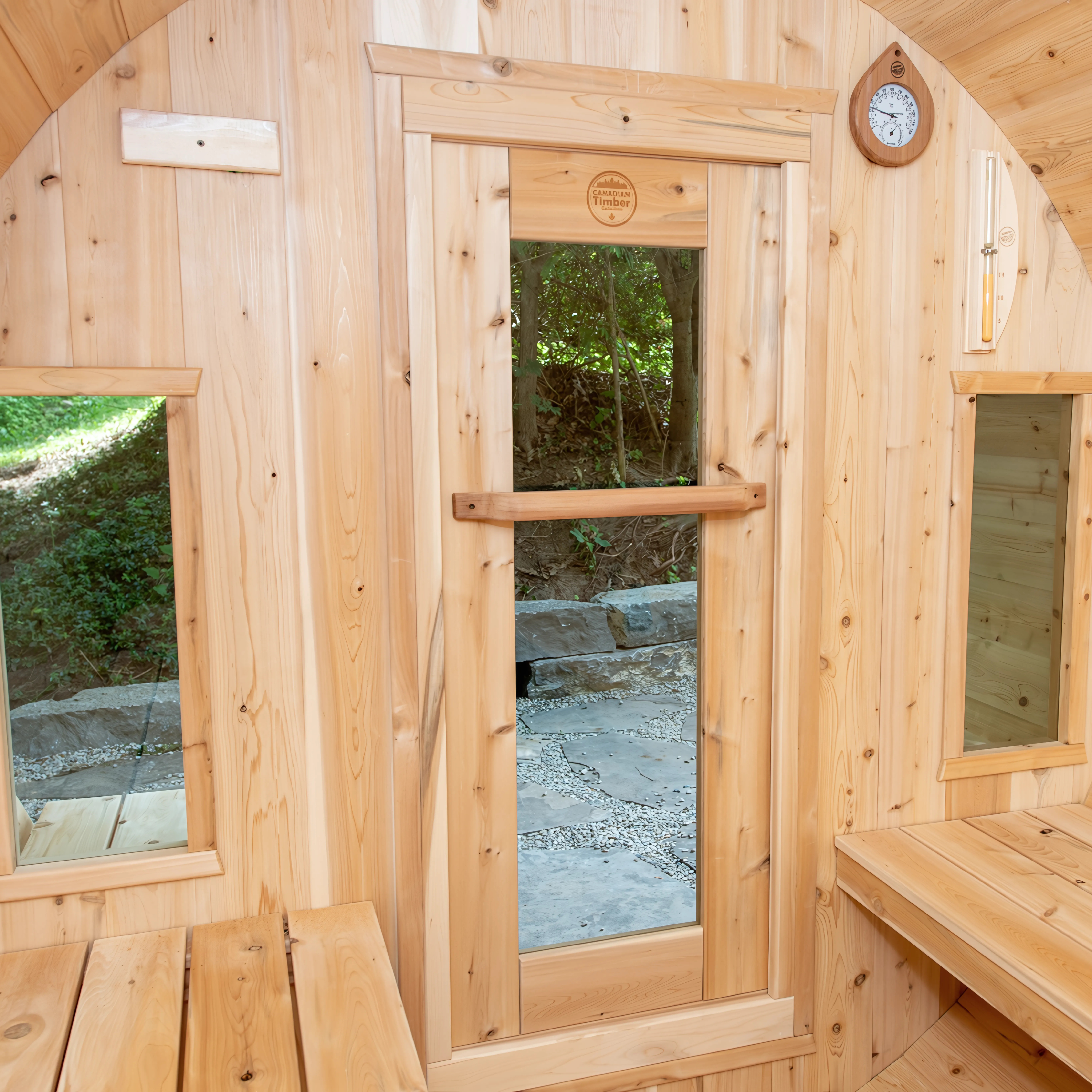 Leisurecraft CT Tranquility Barrel Sauna