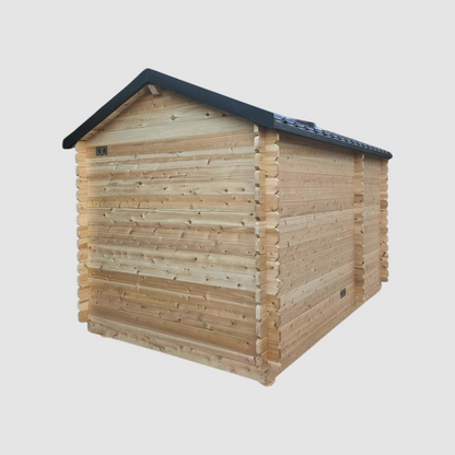 Leisurecraft CT Georgian Cabin Sauna with Changeroom
