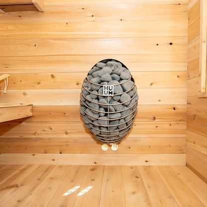 Leisurecraft CT Georgian Cabin Sauna with Porch