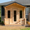 Leisurecraft CT Georgian Cabin Sauna with Porch