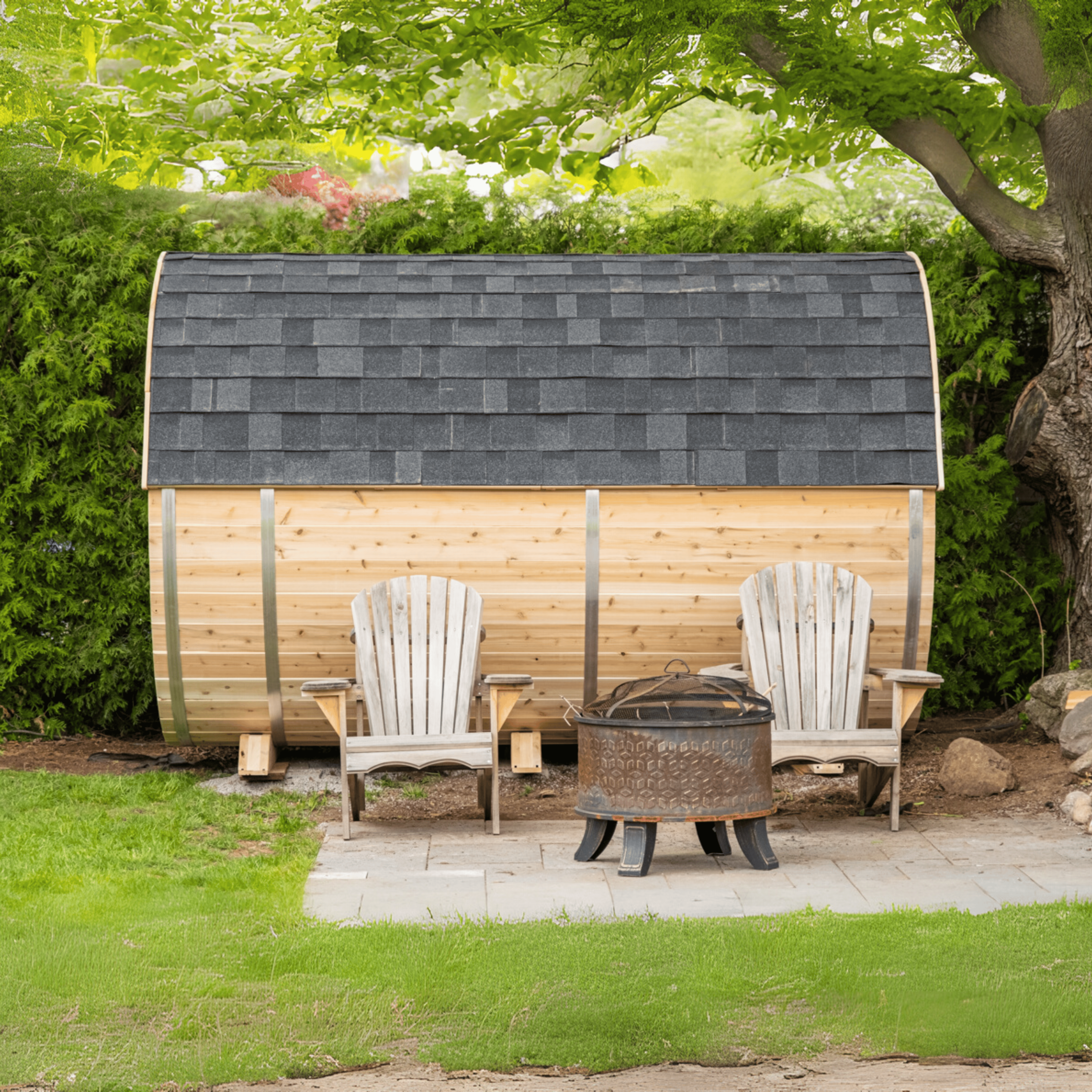 Leisurecraft CT Tranquility Barrel Sauna