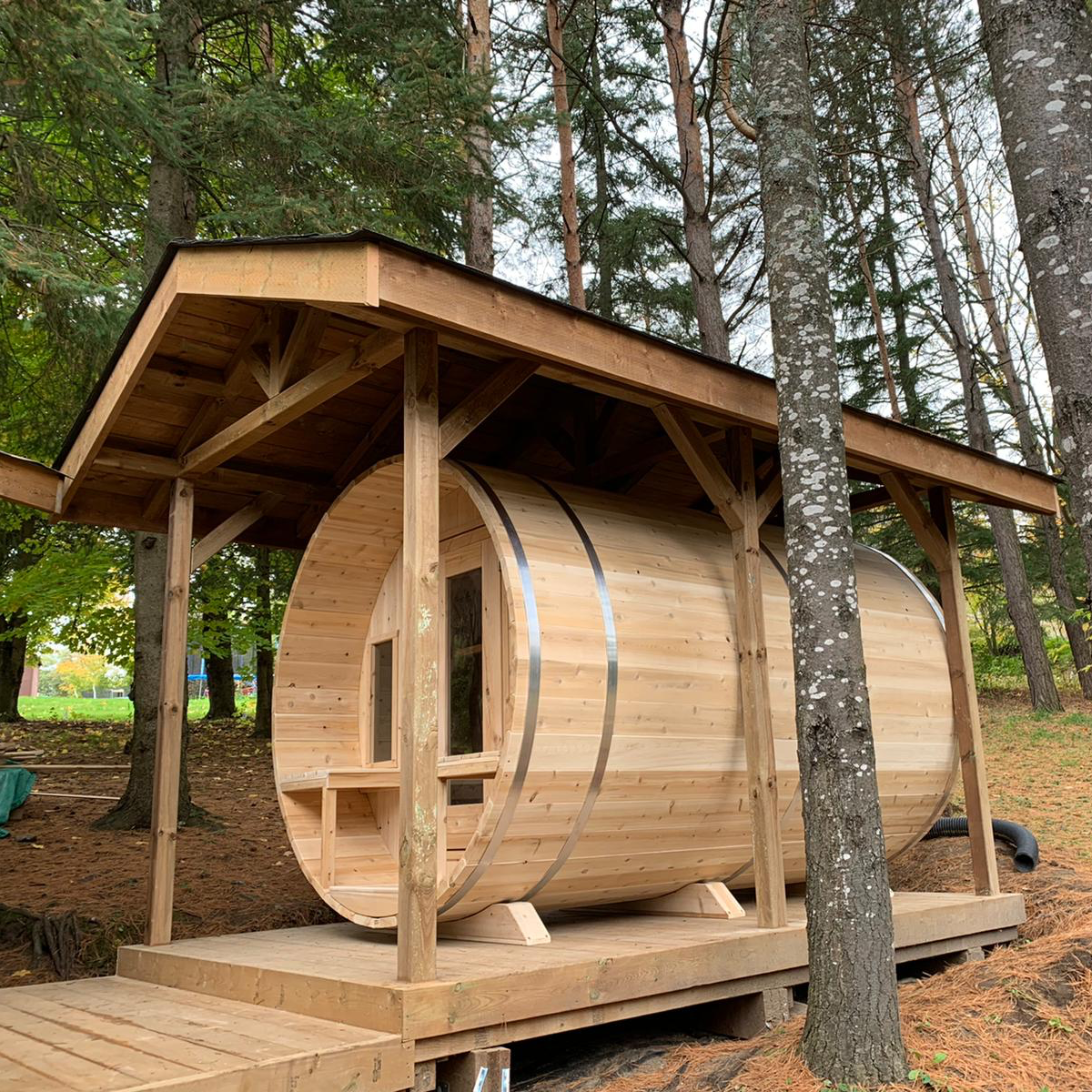 Leisurecraft CT Tranquility Barrel Sauna