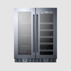 Summit 24" Built-In Wine/Beverage Center, ADA Compliant ALFD24WBV