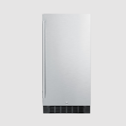 Summit 15" Wide Built-In All-Refrigerator, ADA Compliant ALR15BSS