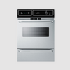 Summit 24" Wide Electric Wall Oven, 220/240V and 115/120V TEM721BKW