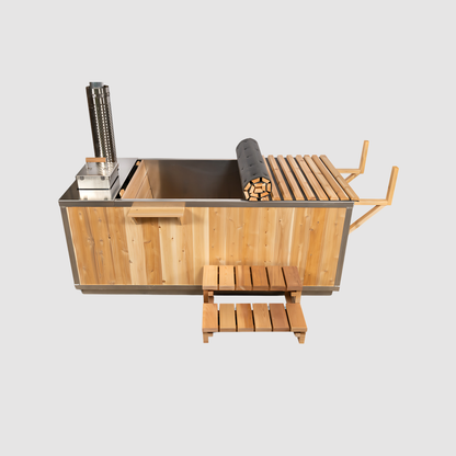 Leisurecraft The Starlight Wood Burning Hot Tub