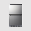 Summit 18" Wide Outdoor 2-Drawer All-Refrigerator, ADA Compliant ADRD18OS