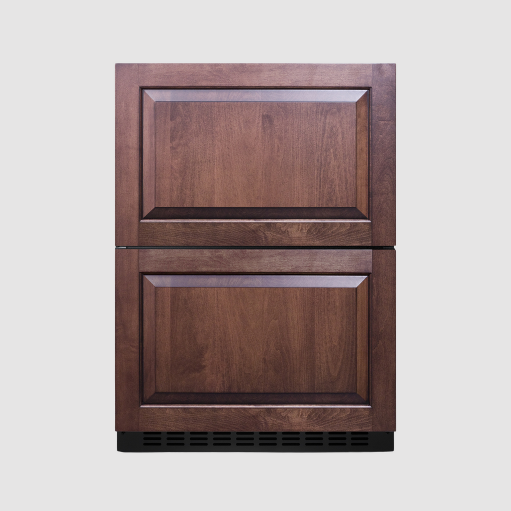 Summit 24" Wide 2-Drawer Refrigerator-Freezer ADRF244PNR (Panels Not Included)
