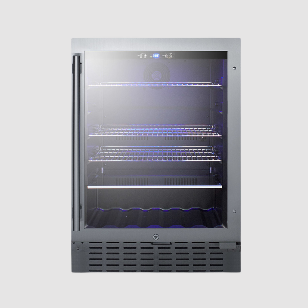 Summit 24" Wide Built-In Beverage Cooler SCR2466B