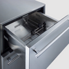Summit 15" and 24" Wide 2-Drawer All-Refrigerator, ADA Compliant (Panels Not Included) ADRD24PNR ADRD15PNR