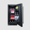 Summit 15" Wide Built-In All-Refrigerator, ADA Compliant ALR15B