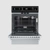 Summit 24" Wide Electric Wall Oven, 220/240V and 115/120V TEM721BKW