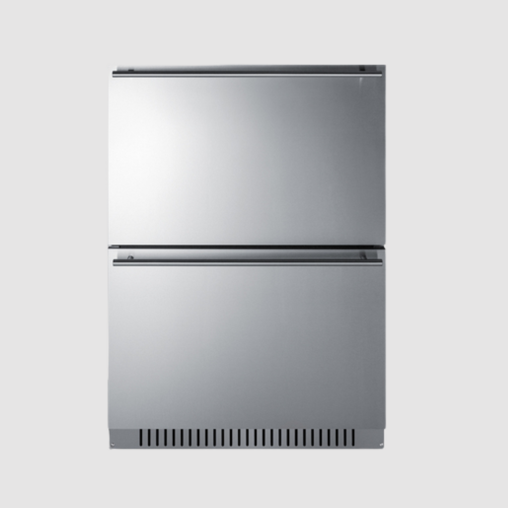 Summit 24" Wide 2-Drawer All-Freezer, ADA Compliant ADFD243