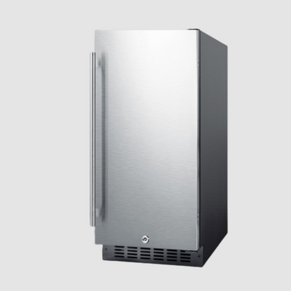 Summit 15" Wide Built-In All-Refrigerator, ADA Compliant ALR15BSS
