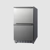 Summit 18" Wide Outdoor 2-Drawer All-Refrigerator, ADA Compliant ADRD18OS