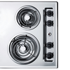 Summit 30" Wide 4-Burner Gas Cooktop Electric ZNL053