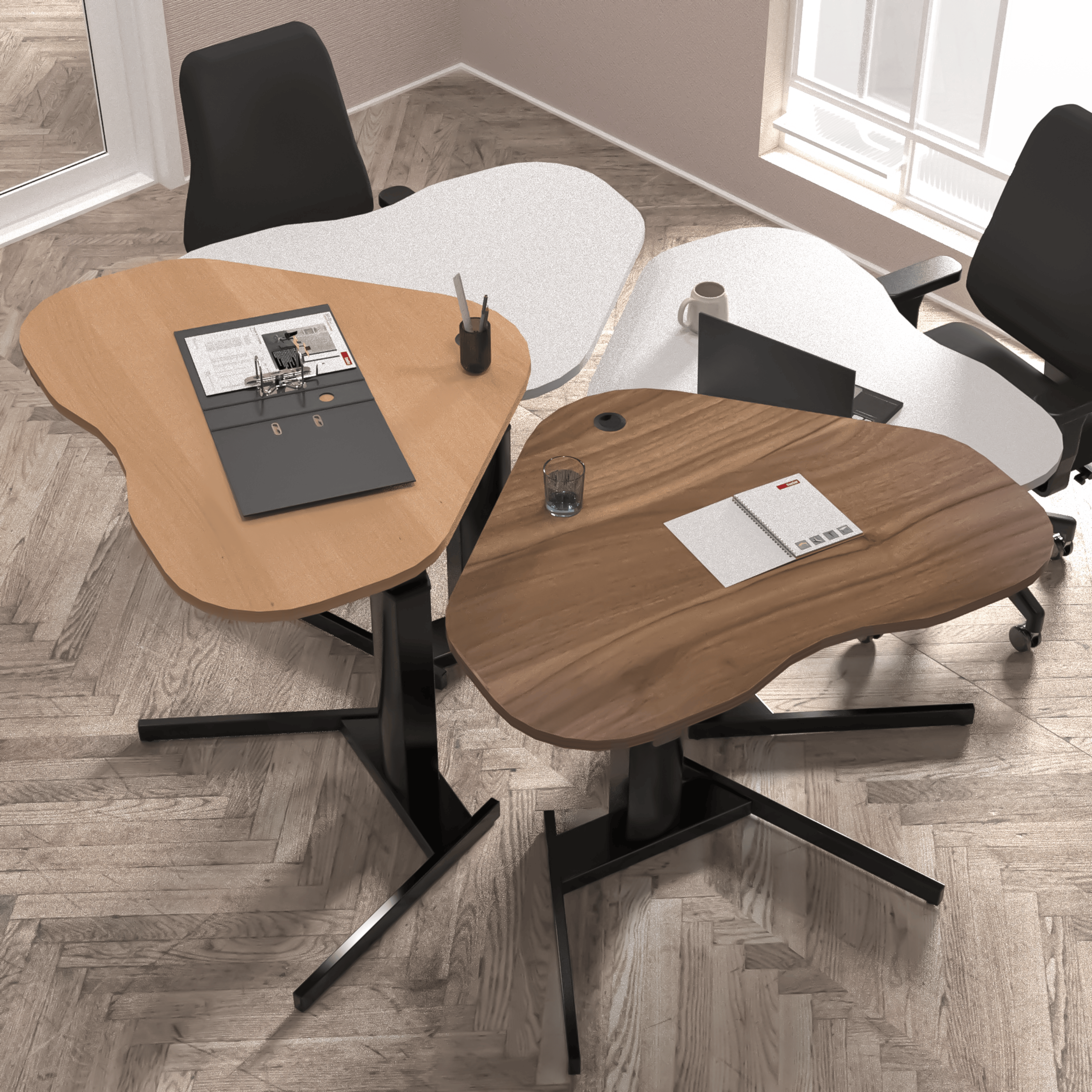 ConSet Electric Adjustable Desk Type 501-19
