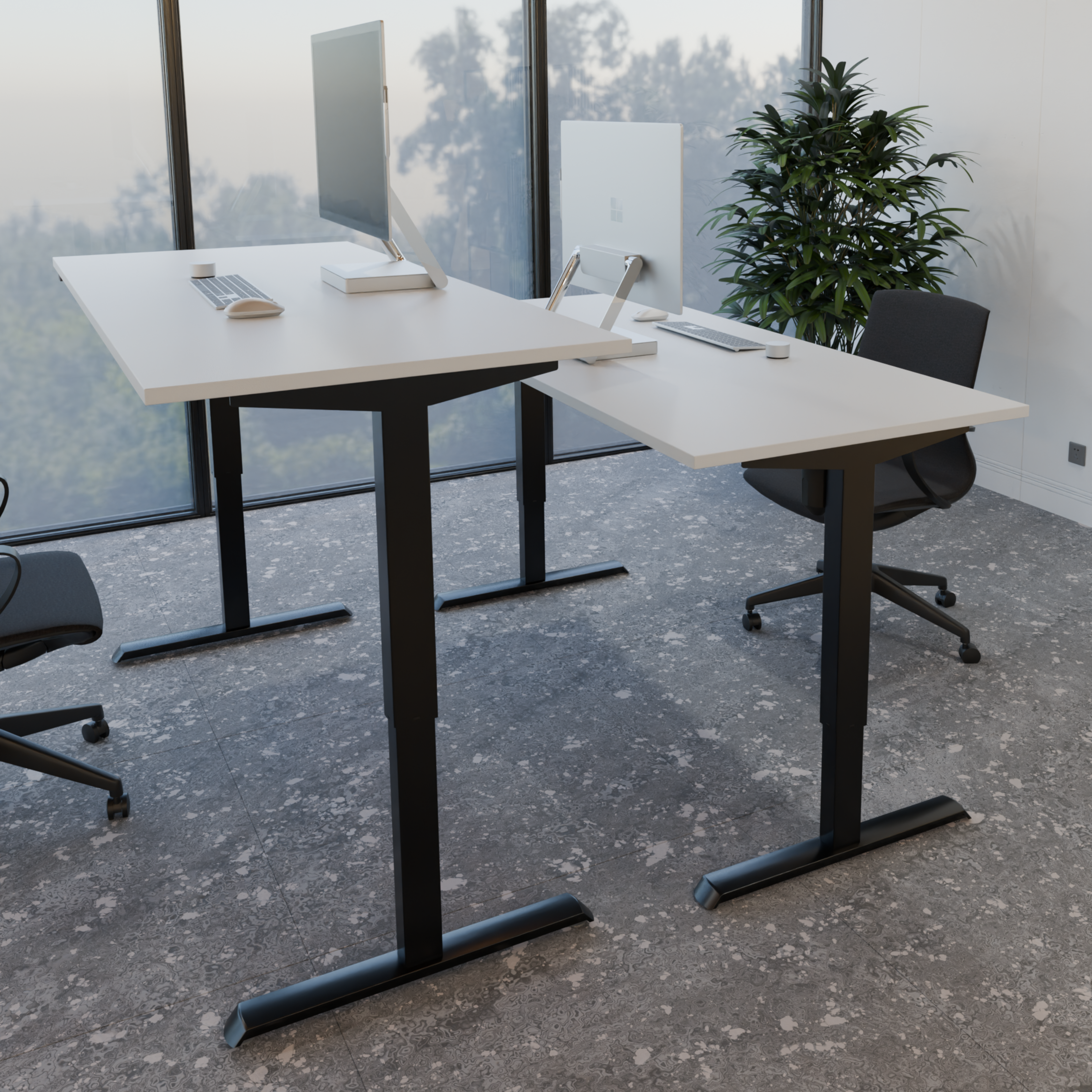 ConSet Electric Adjustable Desk Type 501-33