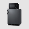 Summit Microwave/Refrigerator-Freezer Combination with Allocator MRF66BKA