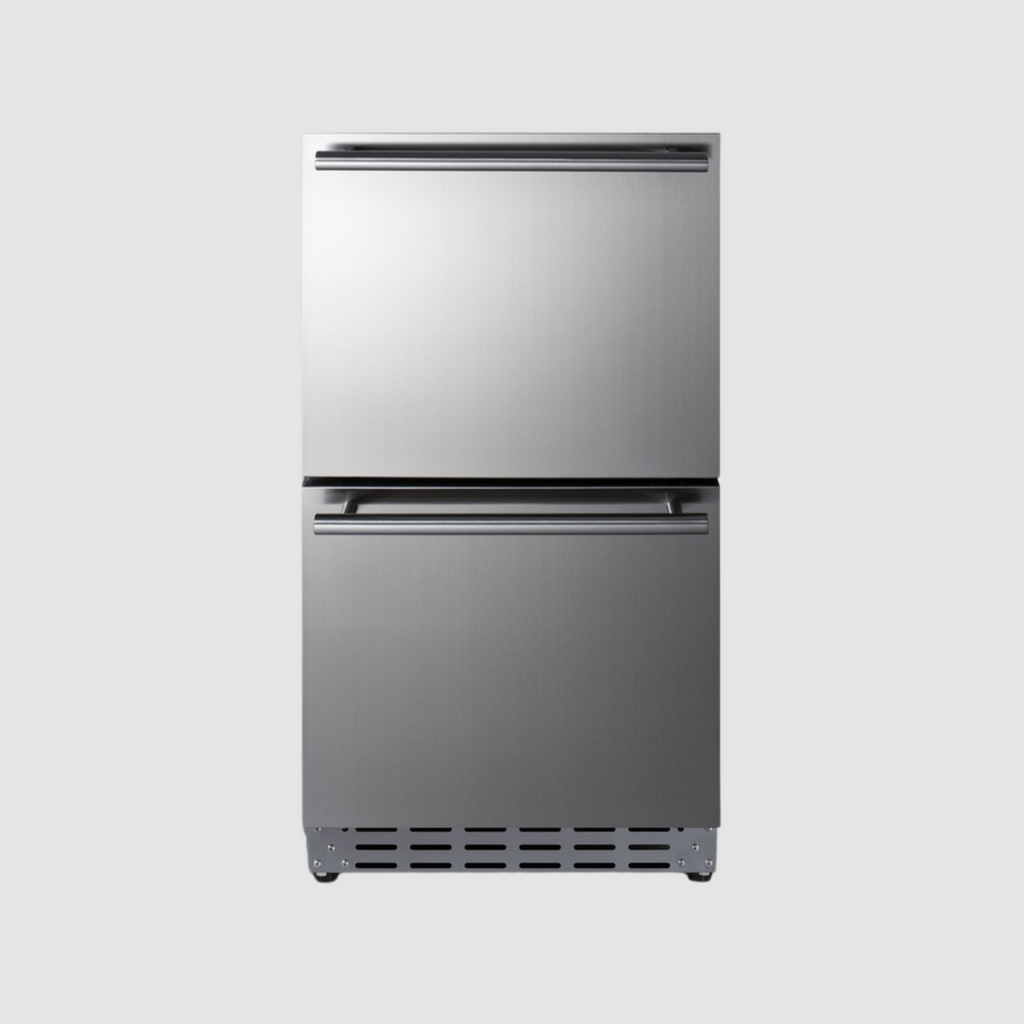 Summit 18" Wide 2-Drawer All-Refrigerator, ADA Compliant (Panels Not Included) ADRD18PNR